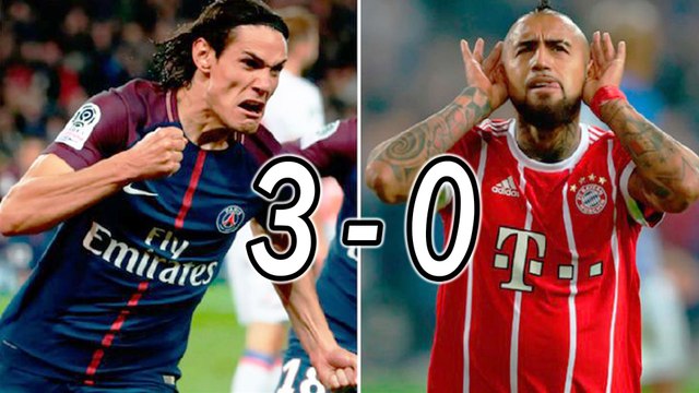 PSG vs Bayern Múnich 3-0 (Resumen Completo) Champions League 27/09/2017