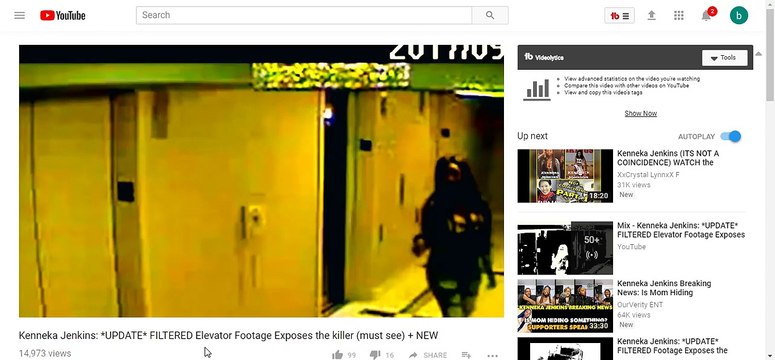 YOU CAN CLEARLY SEE THE KILLER!! EVERYONE HAS TO SEE THIS!! KENNEKA JENKINS!