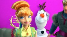 FROZEN FEVER Princess Anna Queen Elsa Birthday Party Doll From New Disney Movie Unboxing Review