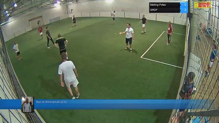 But de Emmanuel (2-2) - Melting Potes Vs GRDF - 26/09/17 21:00 - LIGUE 4 - Poitiers Game Parc