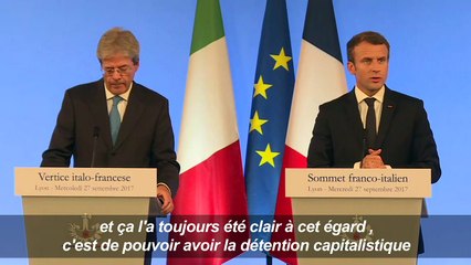Reprise de STX: "un accord gagnant-gagnant" dit Macron