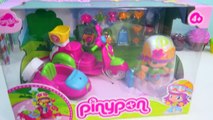 Pinypon Motorbike Car & Sidecar Toy Playset Littlest Pet Shop Shopkins Friends Toys Review Opening