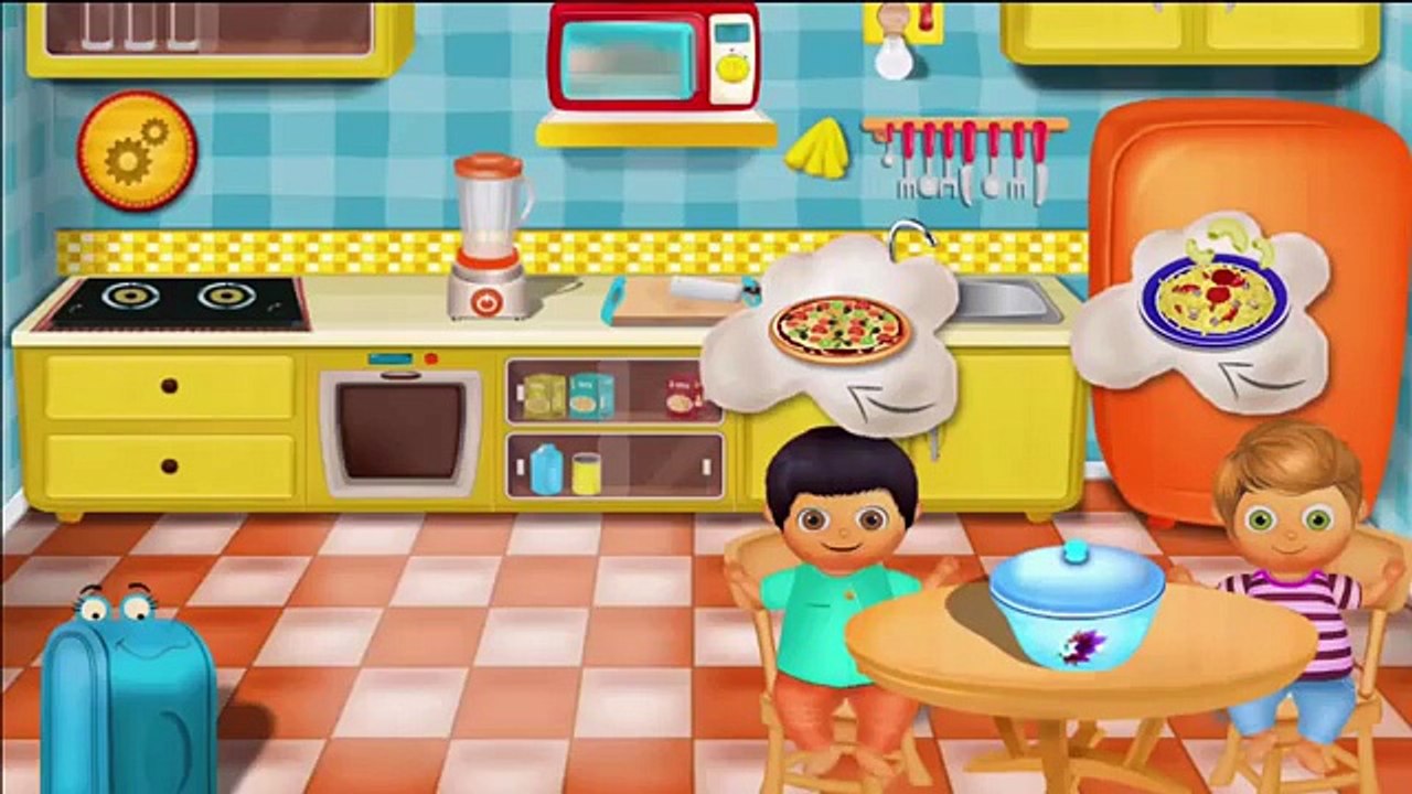 Et bébé cuisine petits gâteaux boissons enfants cuisine faire pâtes Panda burger pizza |