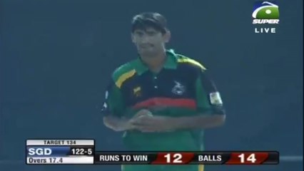 Salman Irshad - 1/21 for Muzaffarabad fast-bowler in the 2017 Rising Stars Tournament