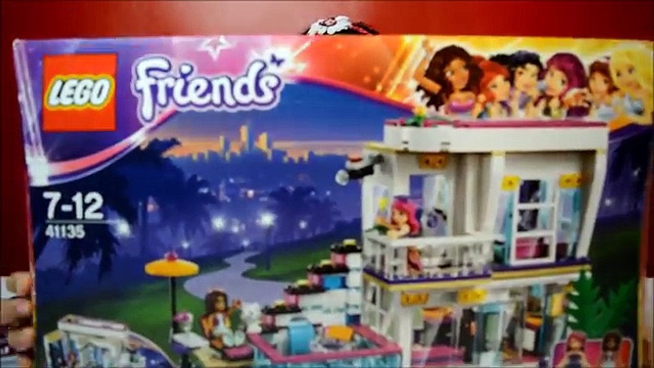 Lego Friends Livis Pop Star House Playset | Girlz 4 Life DVD | Play & Review