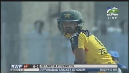 Zeeshan Malik - 74* off 64 balls for Rawalpindi opener in 2017 Rising Stars tournament