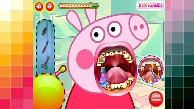 Socorro! A Peppa Pig está com os dentes podres vamos ajudar! Jogo da Peppa new HD