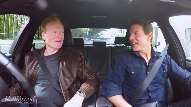 This Just May Be The Most Awkward Car Ride Tom Cruise Had With Conan O'Brien | THR News
