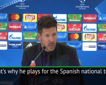 Chelsea's Morata is an extraordinary player - Simeone