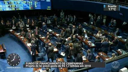 Senado aprova criação de fundo eleitoral; projeto está na Câmara para votação