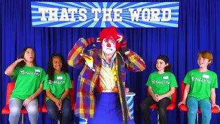 Word Challenge Game Thats The Word Funny Game Show for Kids Episode 5. Totally TV