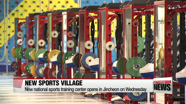 Korea's Olympic body opens its new training center in Jincheon
