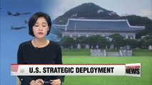 U.S. deployment of strategic military assets in South Korea to begin later this year: Gov't