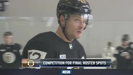 NESN Live: Bruins&apos; Bottom-Six Roster Spots Still Open