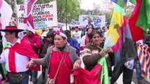 Indígenas protestan en Argentina para evitar desalojo de tierras