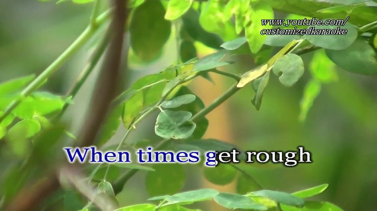 My Love Will See You Through KARAOKE FULL HD