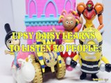 UPSY DAISY LEARNS TO LISTEN TO PEOPLE |KIDS TOYS VIDEOS+ AGNES GRU SPHINX TRUCK MINIONS SAMUS