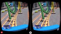 VR Roller Coaster - Best 3D SBS VR Roller Coaster for Google Cardboard