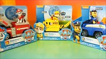 new Paw Patrol Toys Review Nickelodeon Nick Jr Chase Rubble and Marshalls Fire Truck