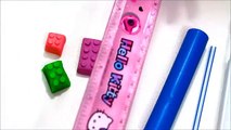 Play Doh Knete Playdough Ideen mit Knetmasse Lego Spielzeug Basteln mit Knete Playdoh Plasticine