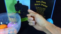 baba black sheep | Nursery Rhymes with toys and surprise egg | baa baa black sheep