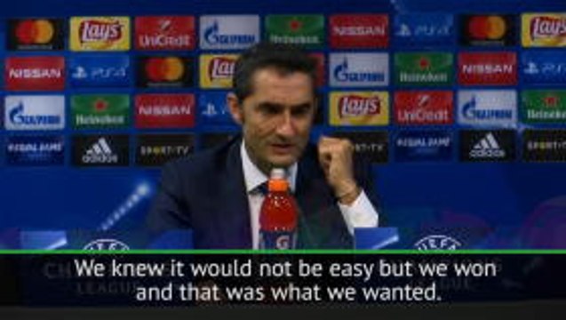Barcelona win most important, not the performance - Valverde