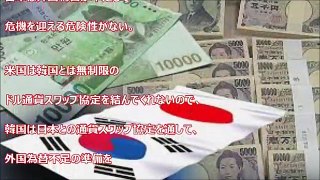 【韓国の反応】日本の大胆な通貨スワップ提案に韓国で悔しさのあまりとんでもない大論争が勃発！⇒外交は袋叩きでww