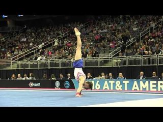 Nile Wilson (GBR) - Floor Exercise - 2016 AT&T American Cup