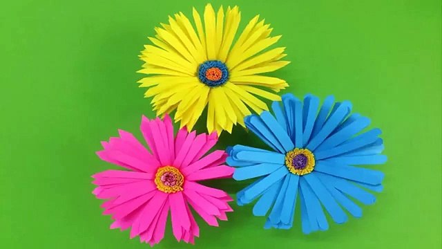 How to make paper flower | Easy origami flowers for beginners making | DIY-Paper Crafts