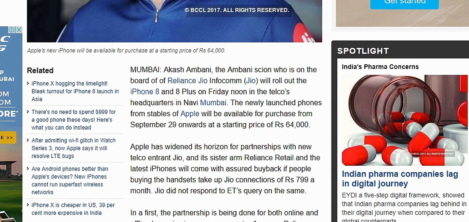 Get ready, India! Akash Ambani will launch iPhone 8 and 8 Plus on Friday