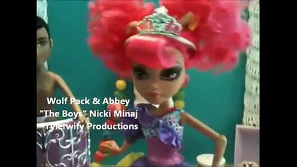 Monster High Mayhem- THE BOYS Music Video ft. NICKI MINAJ
