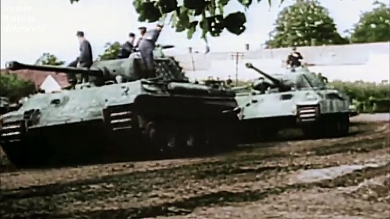 German Tanks of Kampfgruppe Peiper in Battle of the Bulge 1944