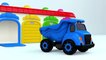 Colors for Children to Learn with Airplane Transporter Toy Street Vehicles - Colors Collec