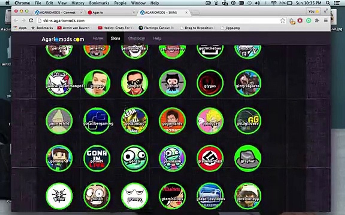 SO MANY SKINS - How To Get Custom Agar.io Skins | Agariomods.com