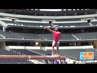 Simone Biles - Balance Beam - 2015 AT&T American Cup Podium Training