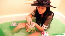HALLOWEEN Witch Magic Spells |SLIME BAFF GROSS Squishy Bath!!B2cutecupcakes