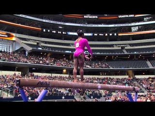Simone Biles - Balance Beam - 2015 AT&T American Cup - NBC