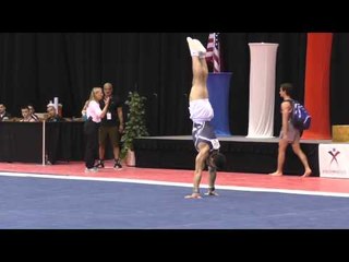 Peter Daggett - Floor Exercise - 2015 Men's Junior Olympic Championships