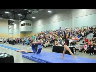 Maddie Karr - Vault 2 - 2015 Women's Junior Olympic Championships
