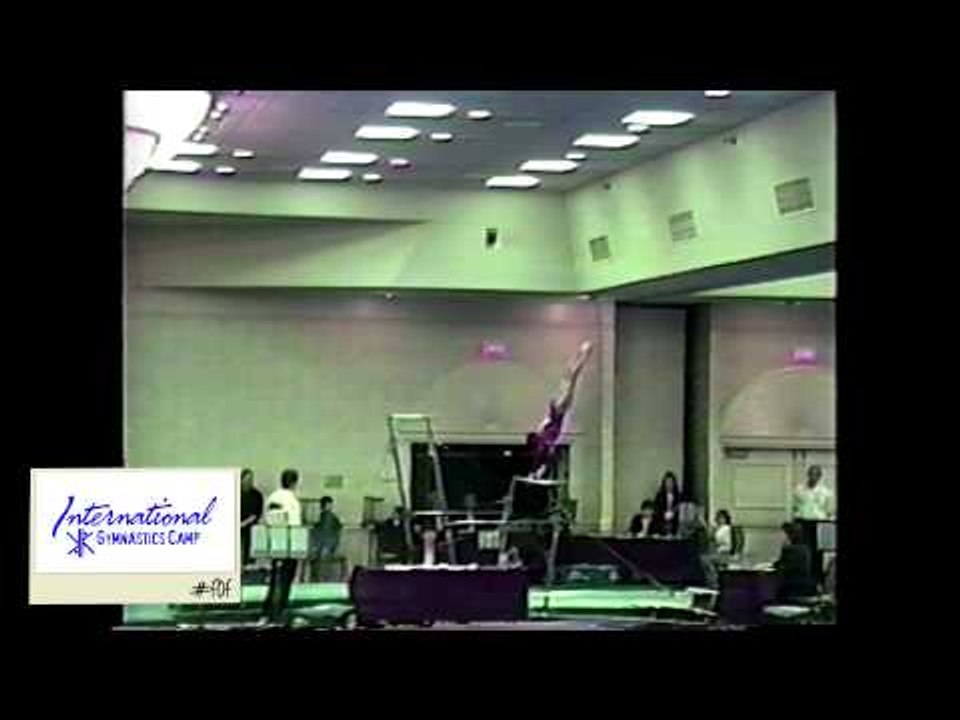 International Gymnastics Camp's #FlashbackFriday - Jamie Dantzscher