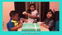 Funny Kids Enjoyed Unboxing a TRY TREATS Box from England