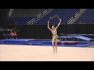 Lilia Tamkovitch - Rope - 2015 USA Gymnastics Championships