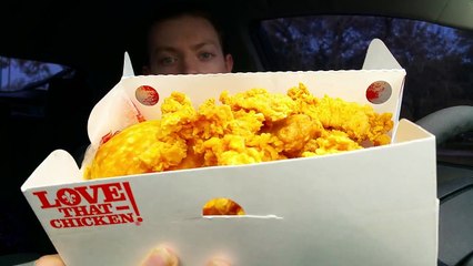 Popeyes 1/4 LB Popcorn Chicken - Food Review