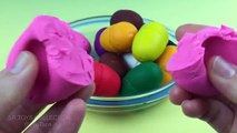 Les meilleures enfants les couleurs pâte des œufs pour apprentissage patrouille patte jouer jouets vidéo avec 15 doh