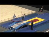 Austin Nacey - Double Mini - Pass 2 - 2015 USA Gymnastics Championships