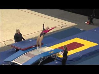 Tristan Van Natta - Double Mini - Pass 2 - 2015 USA Gymnastics Championships
