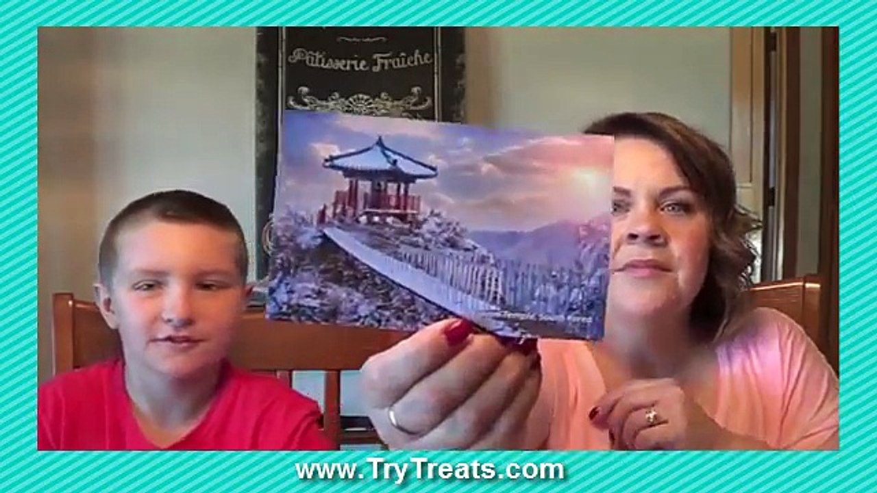 Try Treats Food Subscription Box from South Korea - Unboxing and Taste Testing