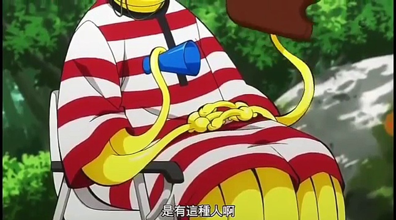 暗殺教室第一季 E 班的游泳課