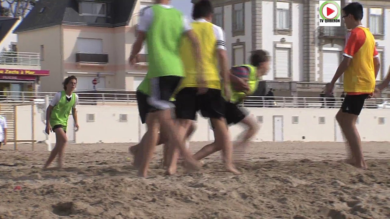 Quiberon   |  Sandball Rugbeach UGSEL56   |  TV Quiberon 24/7