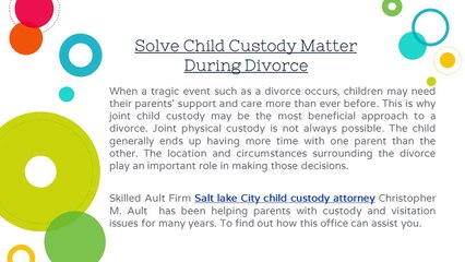 Know your Rights with Family law Lawyer at salt lake city.